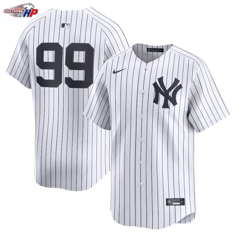 Aaron Judge New York Yankees Nike Home Limited Player Jersey - White