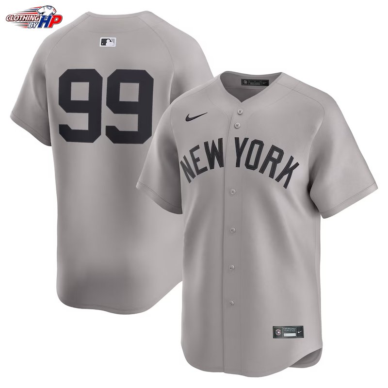Aaron Judge New York Yankees Nike Road Limited Player Jersey - Gray