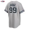 Aaron Judge New York Yankees Nike Road Replica Player Name Jersey - Gray