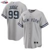 Aaron Judge New York Yankees Nike Road Replica Player Name Jersey - Gray