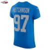 Aidan Hutchinson Detroit Lions Nike Alternate Vapor F.U.S.E. Elite Jersey - Blue
