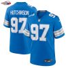 Aidan Hutchinson Detroit Lions Nike Game Jersey - Blue