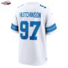 Aidan Hutchinson Detroit Lions Nike Game Jersey - White
