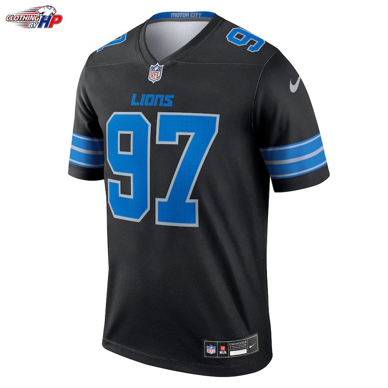 Aidan Hutchinson Detroit Lions Nike Legend Player Performance Top - Black