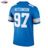 Aidan Hutchinson Detroit Lions Nike Legend Player Performance Top - Blue