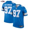 Aidan Hutchinson Detroit Lions Nike Legend Player Performance Top - Blue