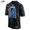 Amon-Ra St. Brown Detroit Lions Nike Carbon Fashion Jersey - Carbon Black