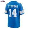 Amon-Ra St. Brown Detroit Lions Nike Game Jersey - Blue