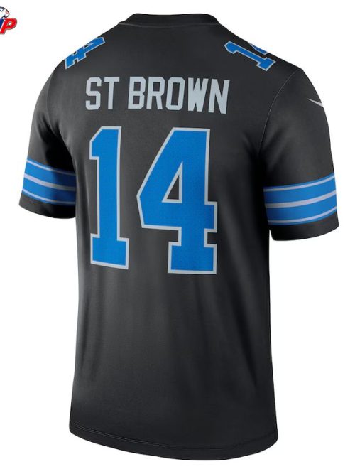 Amon-Ra St. Brown Detroit Lions Nike Legend Player Performance Top - Black
