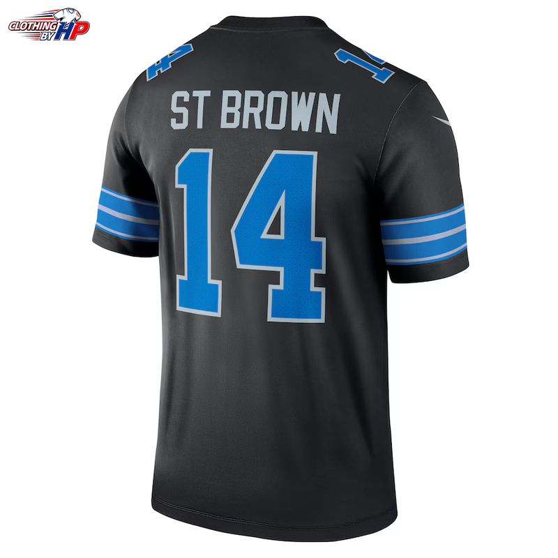 Amon-Ra St. Brown Detroit Lions Nike Legend Player Performance Top - Black