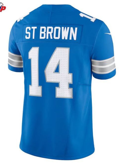 Amon-Ra St. Brown Detroit Lions Nike Vapor F.U.S.E. Limited Jersey - Blue