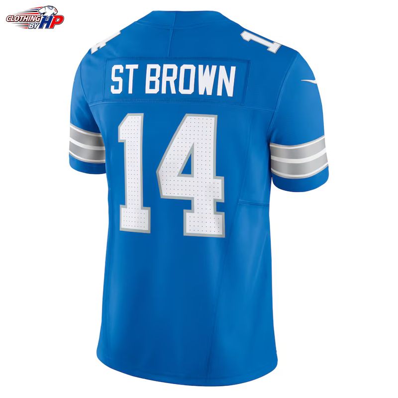 Amon-Ra St. Brown Detroit Lions Nike Vapor F.U.S.E. Limited Jersey - Blue