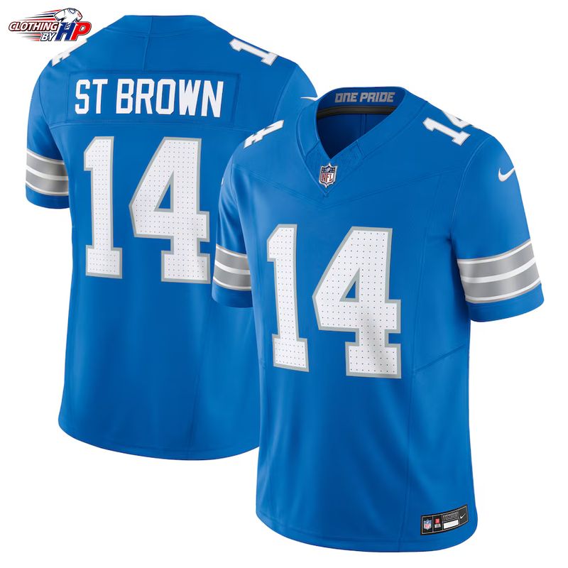 Amon-Ra St. Brown Detroit Lions Nike Vapor F.U.S.E. Limited Jersey - Blue