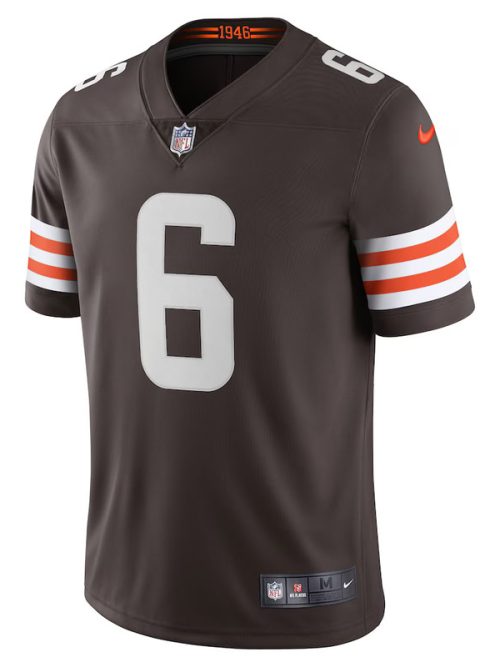 Baker Mayfield Cleveland Browns Nike Vapor Limited Player Jersey - Brown