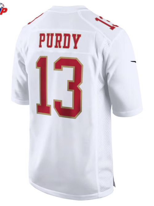 Brock Purdy San Francisco 49ers Nike Fashion Game Jersey - Tundra White