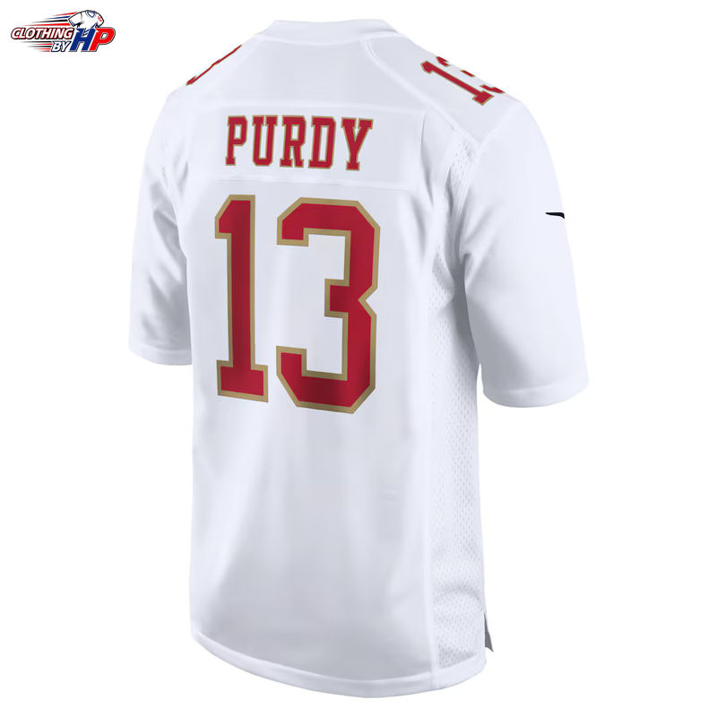 Brock Purdy San Francisco 49ers Nike Fashion Game Jersey - Tundra White