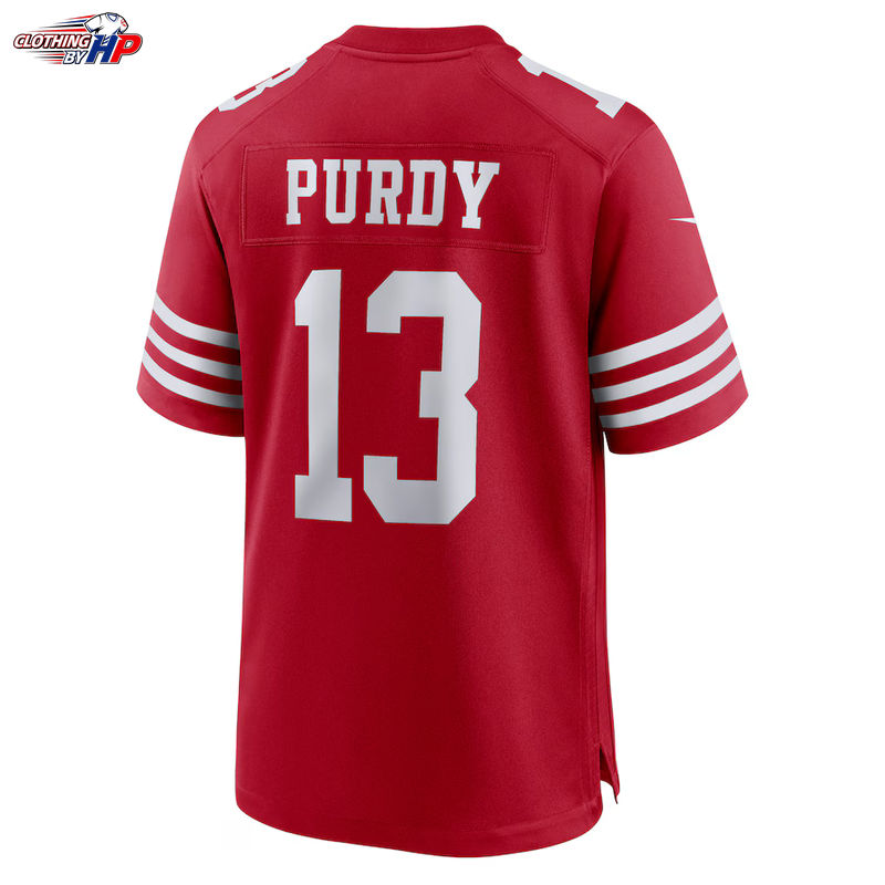 Brock Purdy San Francisco 49ers Nike Game Player Jersey - Scarlet
