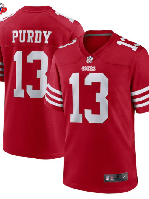 Brock Purdy San Francisco 49ers Nike Game Player Jersey - Scarlet