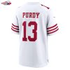 Brock Purdy San Francisco 49ers Nike Game Player Jersey - White