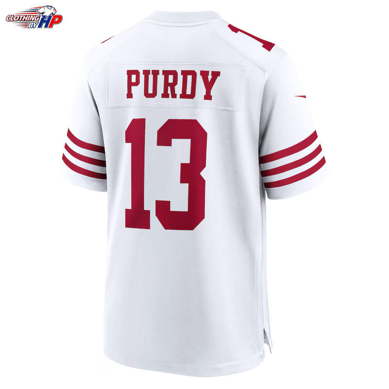 Brock Purdy San Francisco 49ers Nike Game Player Jersey - White