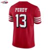Brock Purdy San Francisco 49ers Nike Vapor F.U.S.E. Limited Jersey - Scarlet