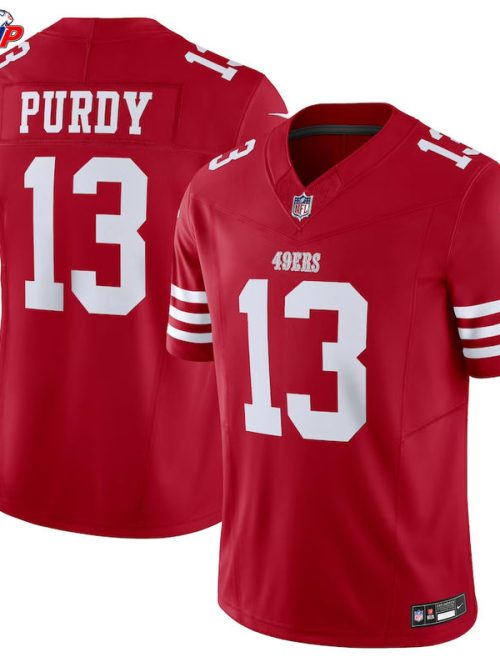 Brock Purdy San Francisco 49ers Nike Vapor F.U.S.E. Limited Jersey - Scarlet