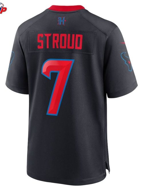 C.J. Stroud Houston Texans Nike 2nd Alternate Game Jersey - Navy