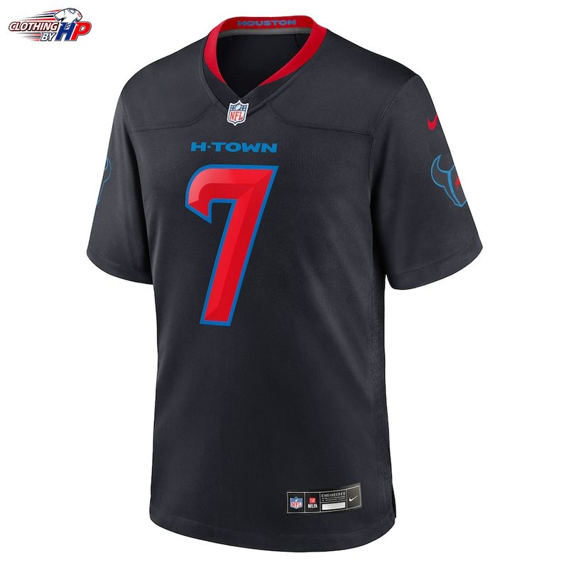C.J. Stroud Houston Texans Nike 2nd Alternate Game Jersey - Navy