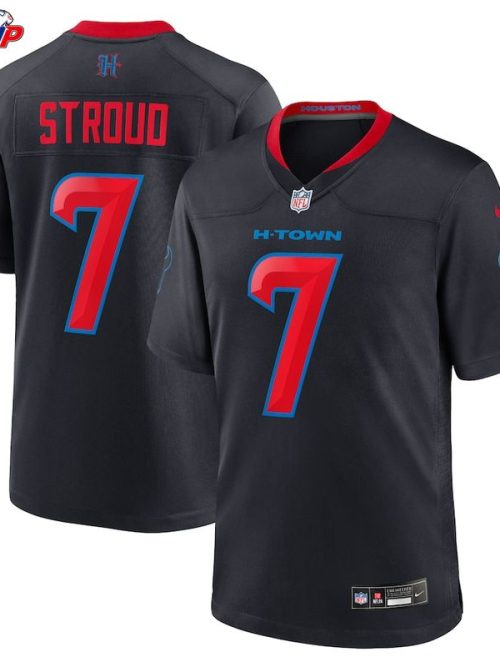 C.J. Stroud Houston Texans Nike 2nd Alternate Game Jersey - Navy