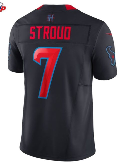 C.J. Stroud Houston Texans Nike 2nd Alternate Vapor F.U.S.E. Limited Jersey - Navy