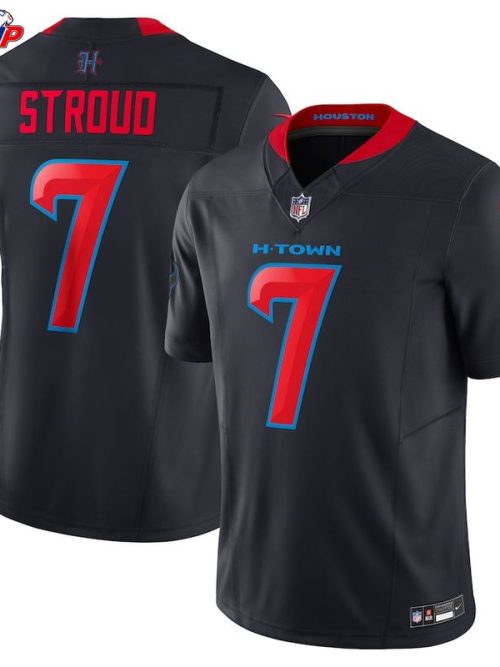 C.J. Stroud Houston Texans Nike 2nd Alternate Vapor F.U.S.E. Limited Jersey - Navy