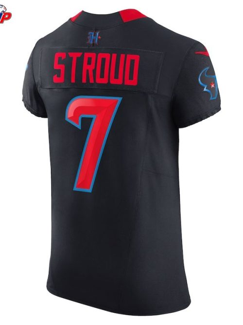 C.J. Stroud Houston Texans Nike Alternate 2 Vapor F.U.S.E. Elite Jersey - Navy