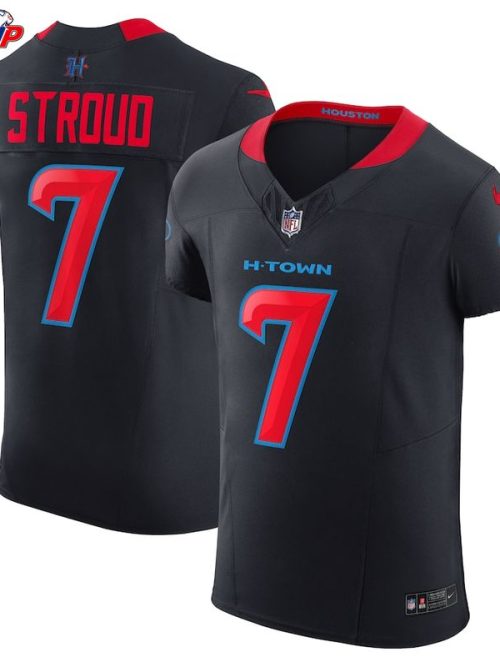 C.J. Stroud Houston Texans Nike Alternate 2 Vapor F.U.S.E. Elite Jersey - Navy