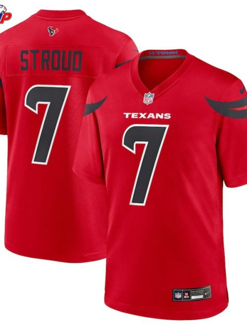 C.J. Stroud Houston Texans Nike Alternate Game Jersey - Red