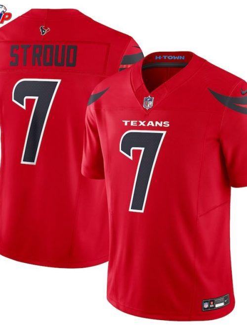 C.J. Stroud Houston Texans Nike Alternate Vapor F.U.S.E. Limited Jersey - Red