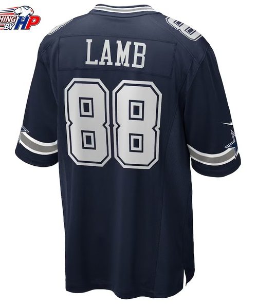 CeeDee Lamb Dallas Cowboys Nike Game Jersey - Navy