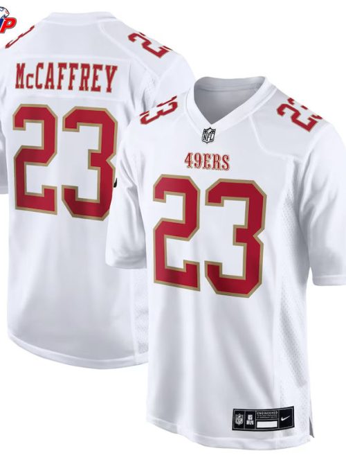 Christian McCaffrey San Francisco 49ers Nike Fashion Game Jersey - Tundra White