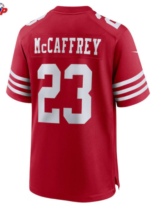 Christian McCaffrey San Francisco 49ers Nike Game Player Jersey - Scarlet