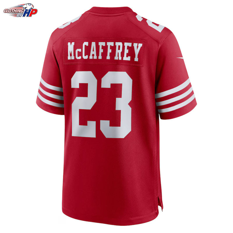Christian McCaffrey San Francisco 49ers Nike Game Player Jersey - Scarlet