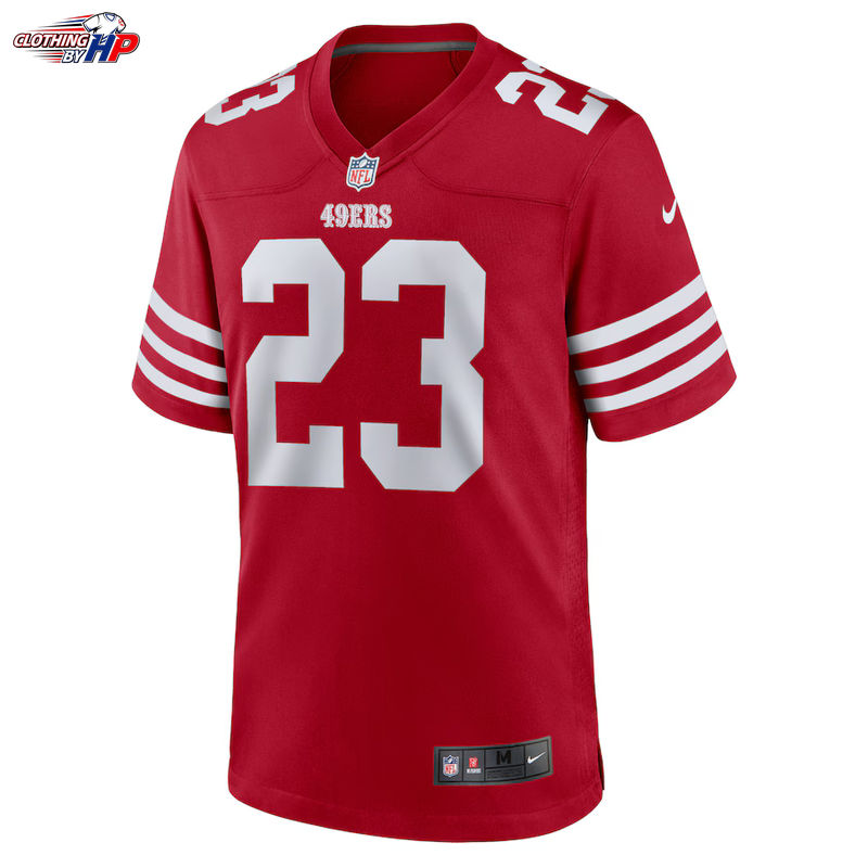 Christian McCaffrey San Francisco 49ers Nike Game Player Jersey - Scarlet
