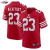 Christian McCaffrey San Francisco 49ers Nike Game Player Jersey - Scarlet