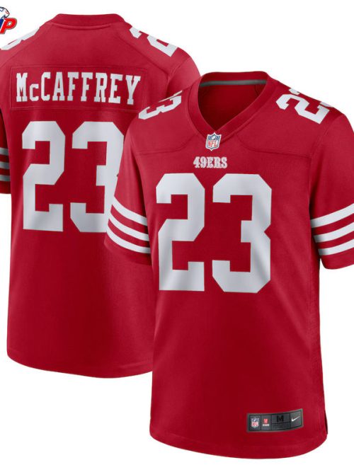 Christian McCaffrey San Francisco 49ers Nike Game Player Jersey - Scarlet