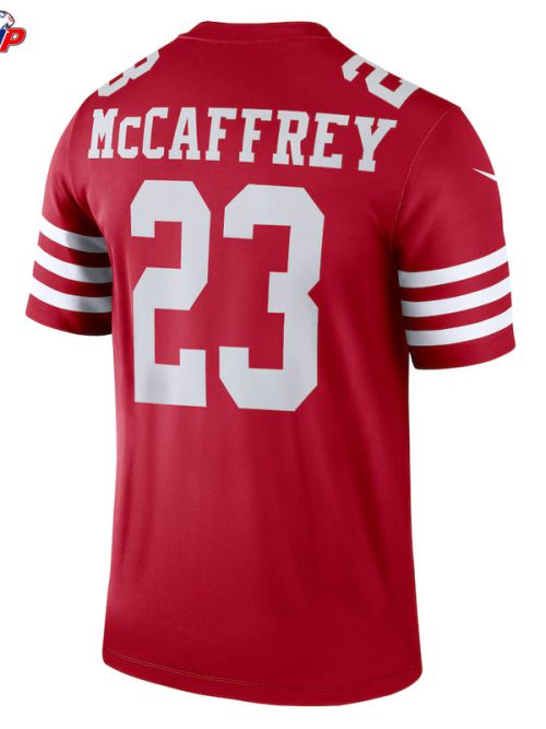 Christian McCaffrey San Francisco 49ers Nike Legend Player Performance Top - Scarlet