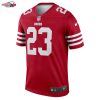 Christian McCaffrey San Francisco 49ers Nike Legend Player Performance Top - Scarlet