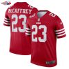 Christian McCaffrey San Francisco 49ers Nike Legend Player Performance Top - Scarlet