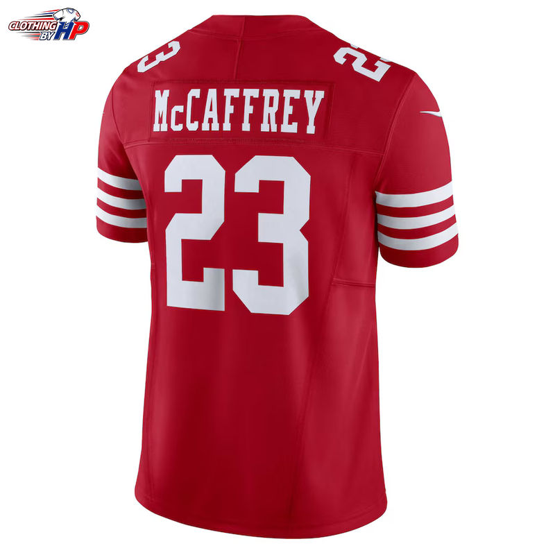 Christian McCaffrey San Francisco 49ers Nike Vapor F.U.S.E. Limited Jersey - Scarlet