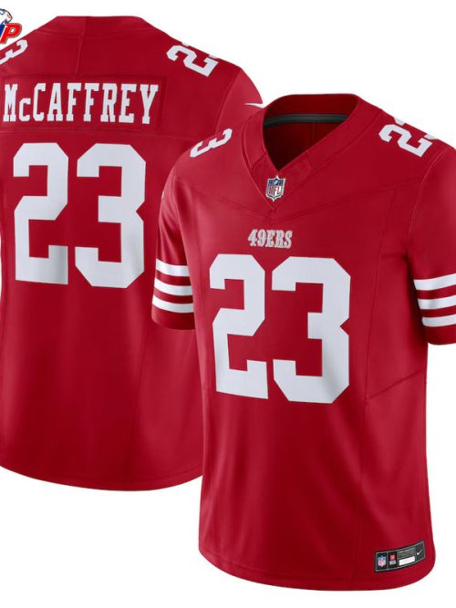Christian McCaffrey San Francisco 49ers Nike Vapor F.U.S.E. Limited Jersey - Scarlet