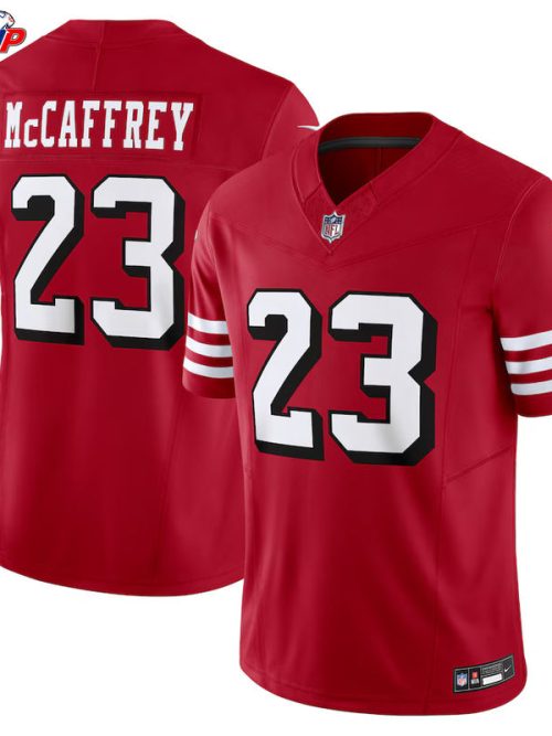 Christian McCaffrey San Francisco 49ers Nike Vapor F.U.S.E. Limited Jersey - Scarlet