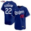 Clayton Kershaw Los Angeles Dodgers Nike Alternate 2 Limited Player Jersey - Royal