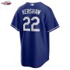 Clayton Kershaw Los Angeles Dodgers Nike Alternate 2 Replica Jersey - Royal